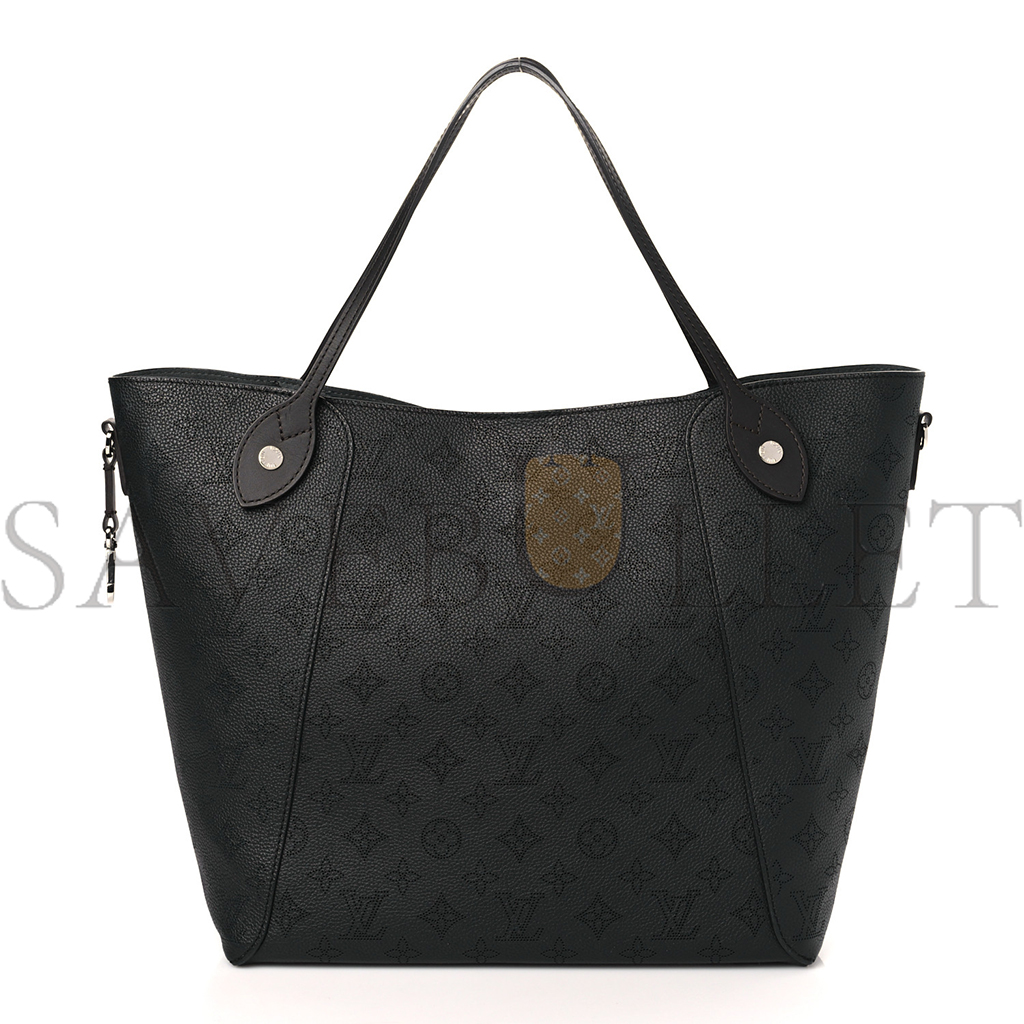 LOUIS VUITTON MAHINA HINA MM BLACK M53140 (46*29*17cm)